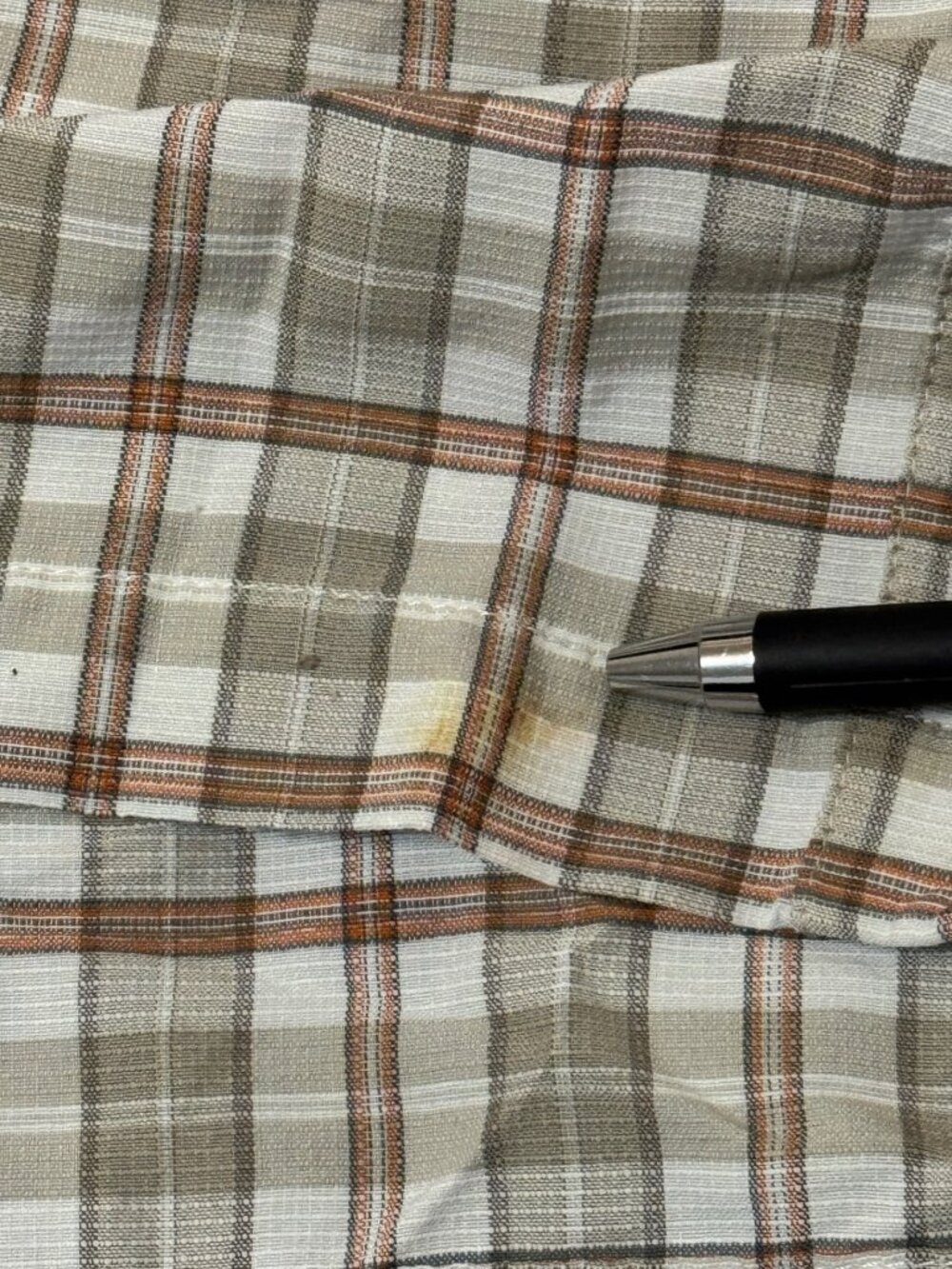 Natural Gear Shirt Mens L Short Sleeve Plaid Fishing Vent Back Breathable Nylon - Picture 10 of 12